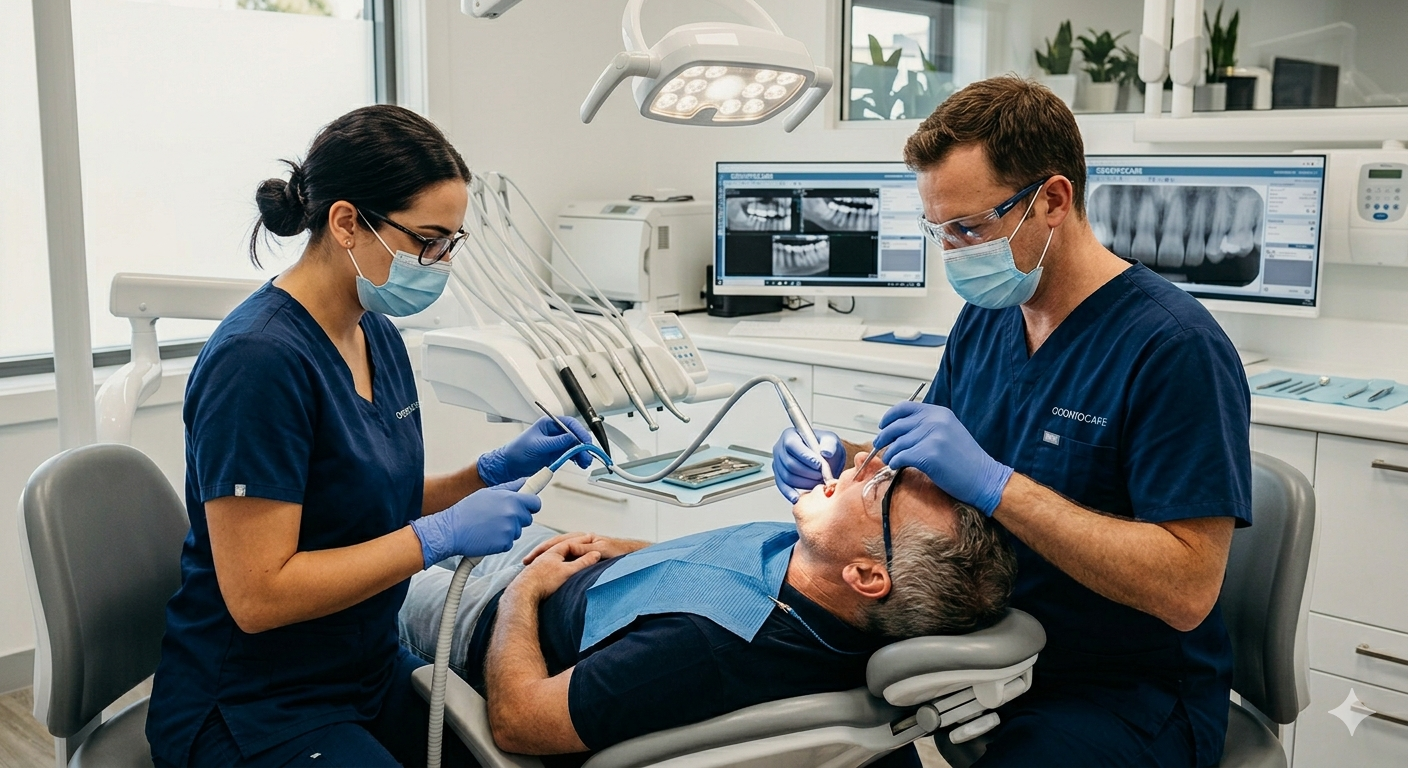 Equipe Dr. Dentão em Atendimento